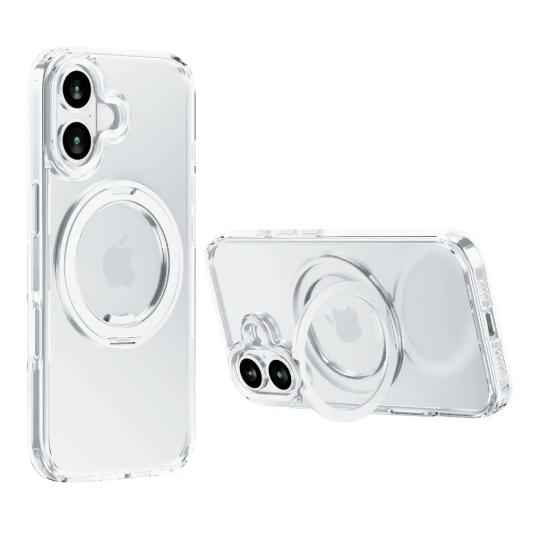 iPhone 17 360 Kickstand Case Clear